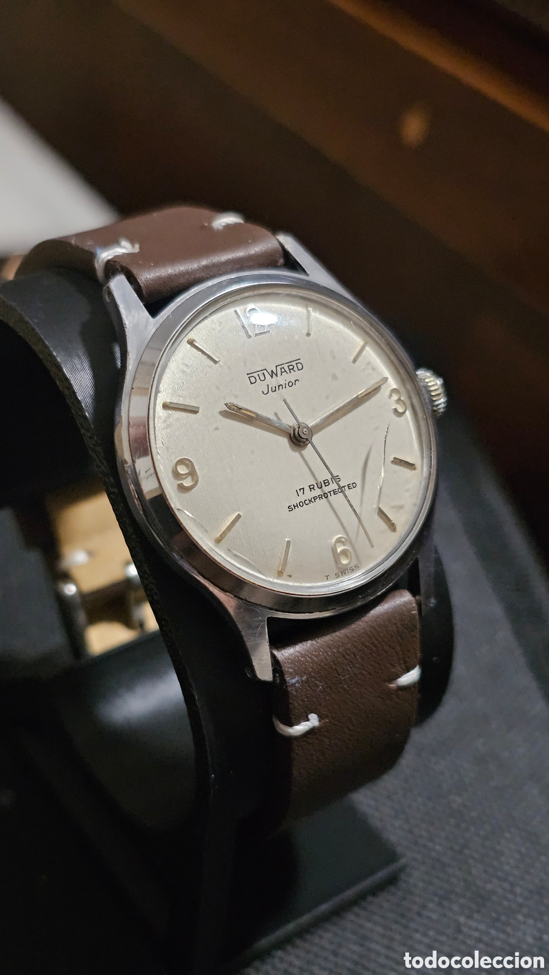 Vintage: Reloj Duward Junior 17 Rub&iacute;s - A&ntilde;os 60 - Funciona
