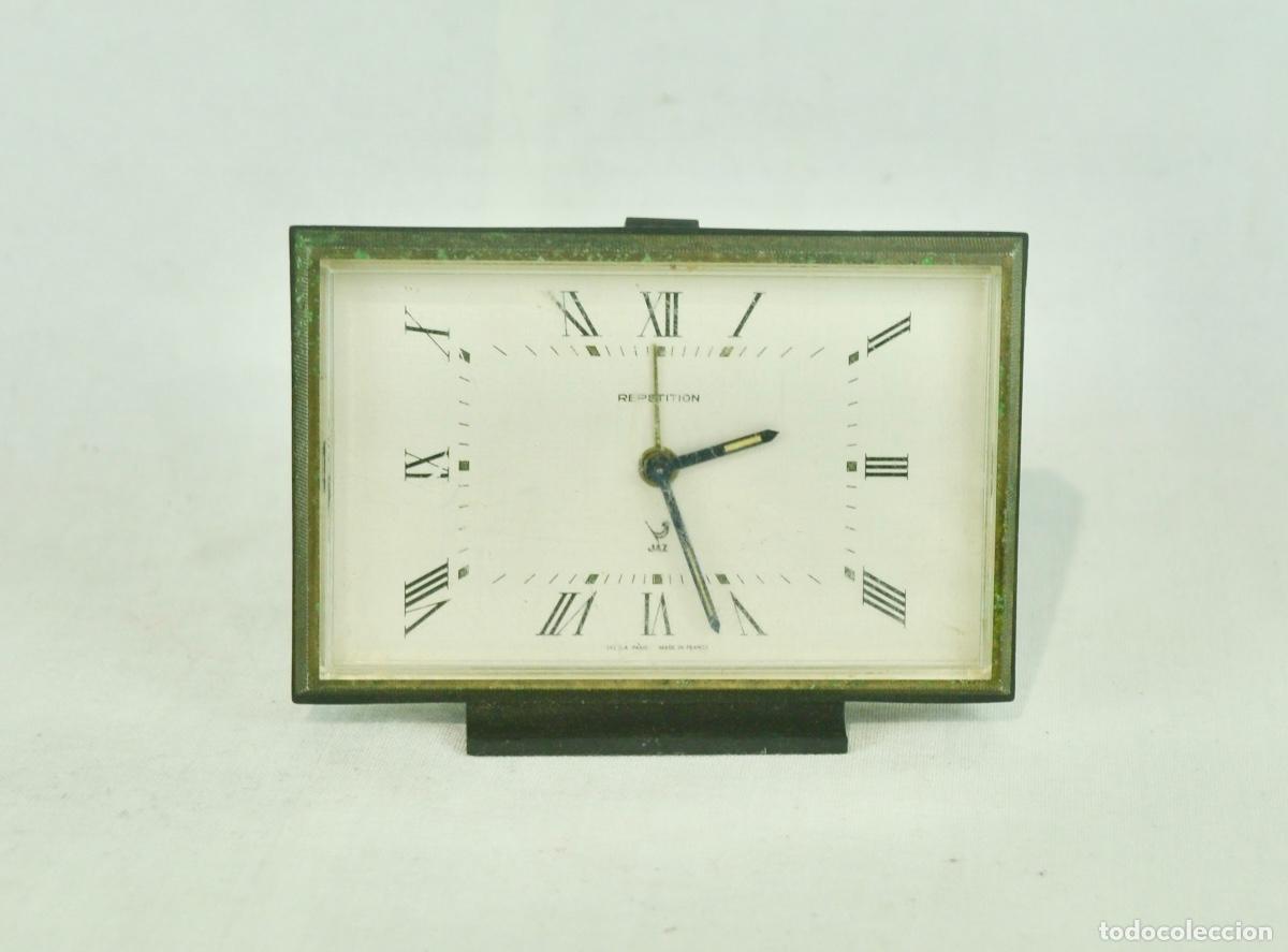 Vintage: Reloj frances de sobremesa marca Jaz