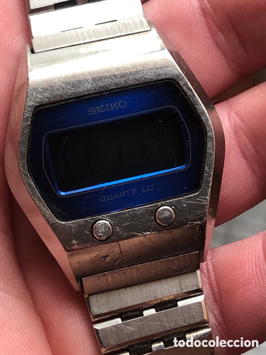 Vintage: Reloj Seiko digital todo original