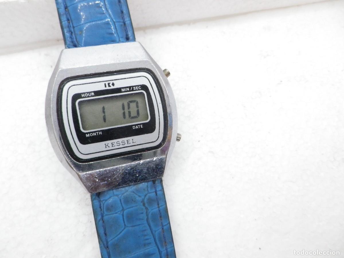 Vintage: RELOJ KESSEL CABALLERO LCD A&Ntilde;O 1980 COLECCI&Oacute;N BUEN ESTADO FUNCIONA OK WATCHES