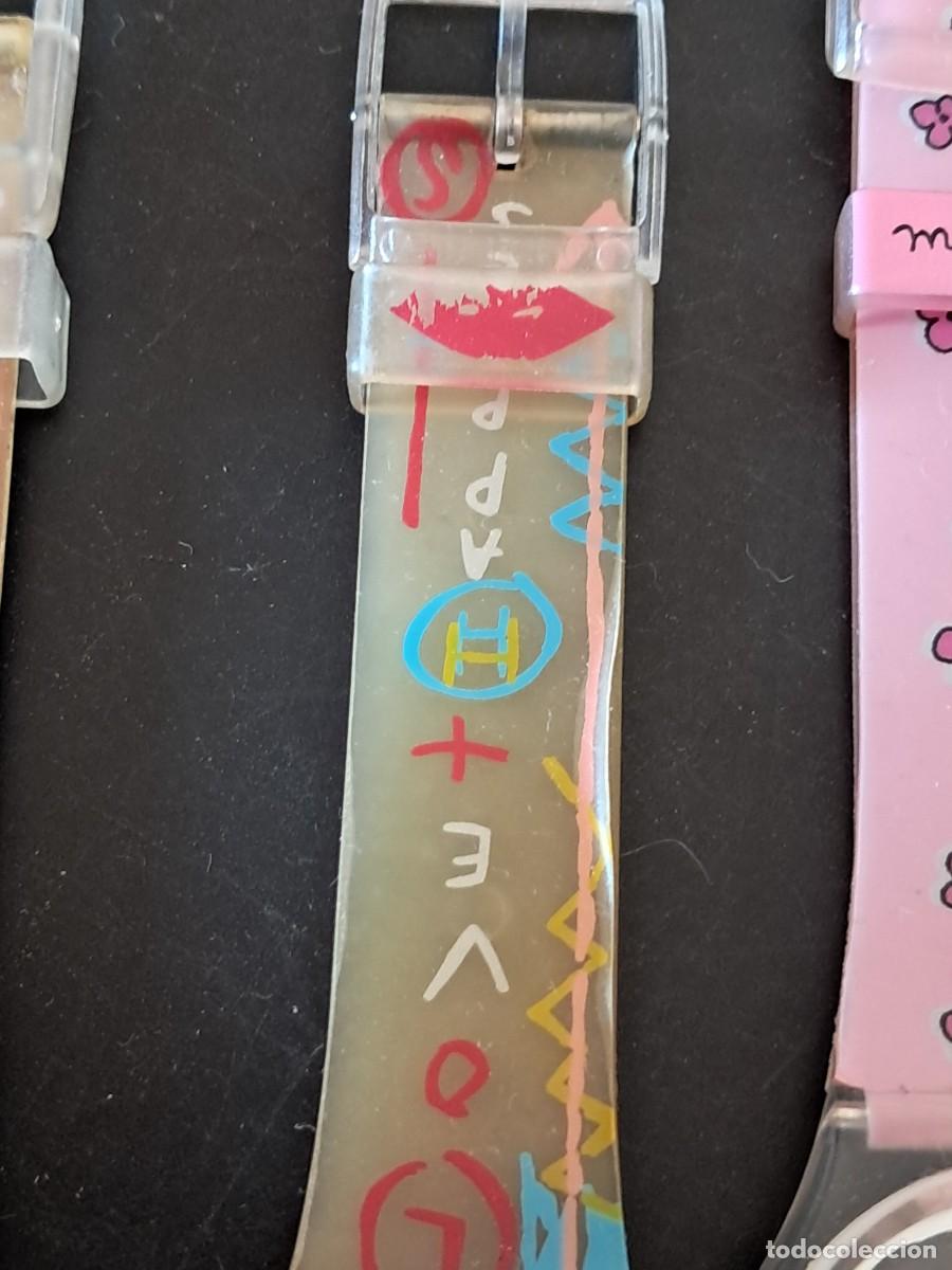 Vintage: swatch lote de 3 rel&oacute;gios - Foto 8