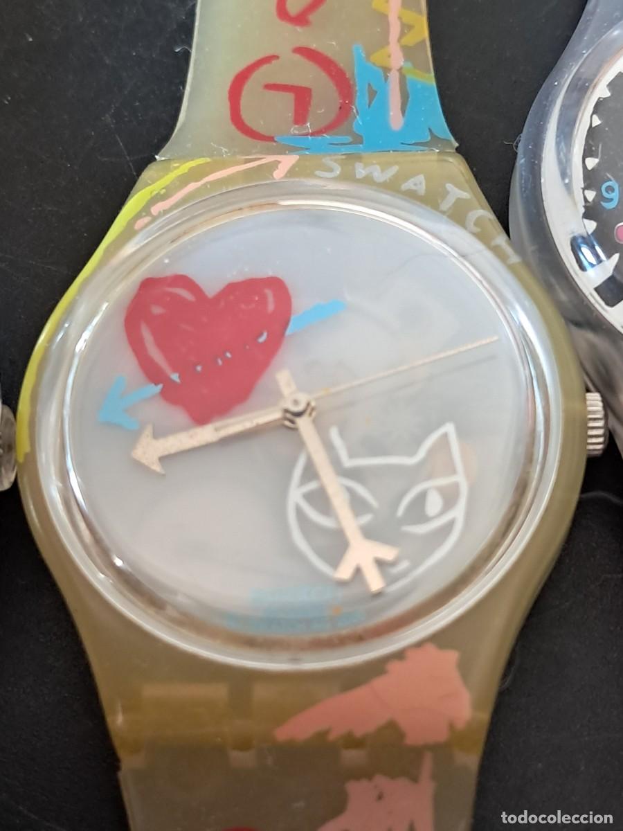Vintage: swatch lote de 3 rel&oacute;gios - Foto 13