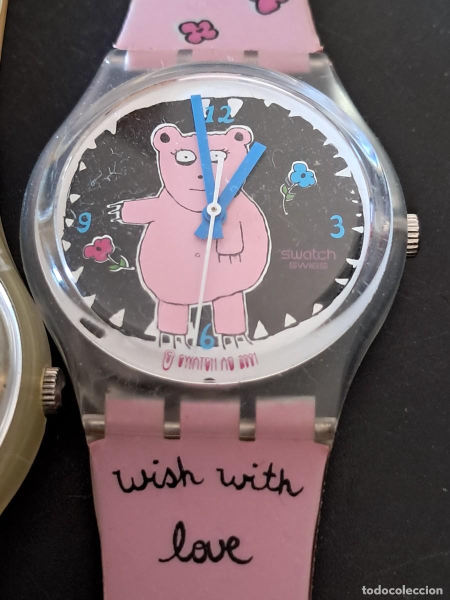 Vintage: swatch lote de 3 rel&oacute;gios - Foto 15