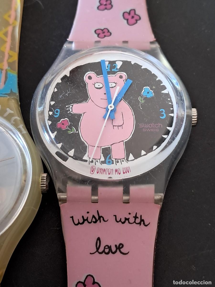 Vintage: swatch lote de 3 rel&oacute;gios - Foto 16
