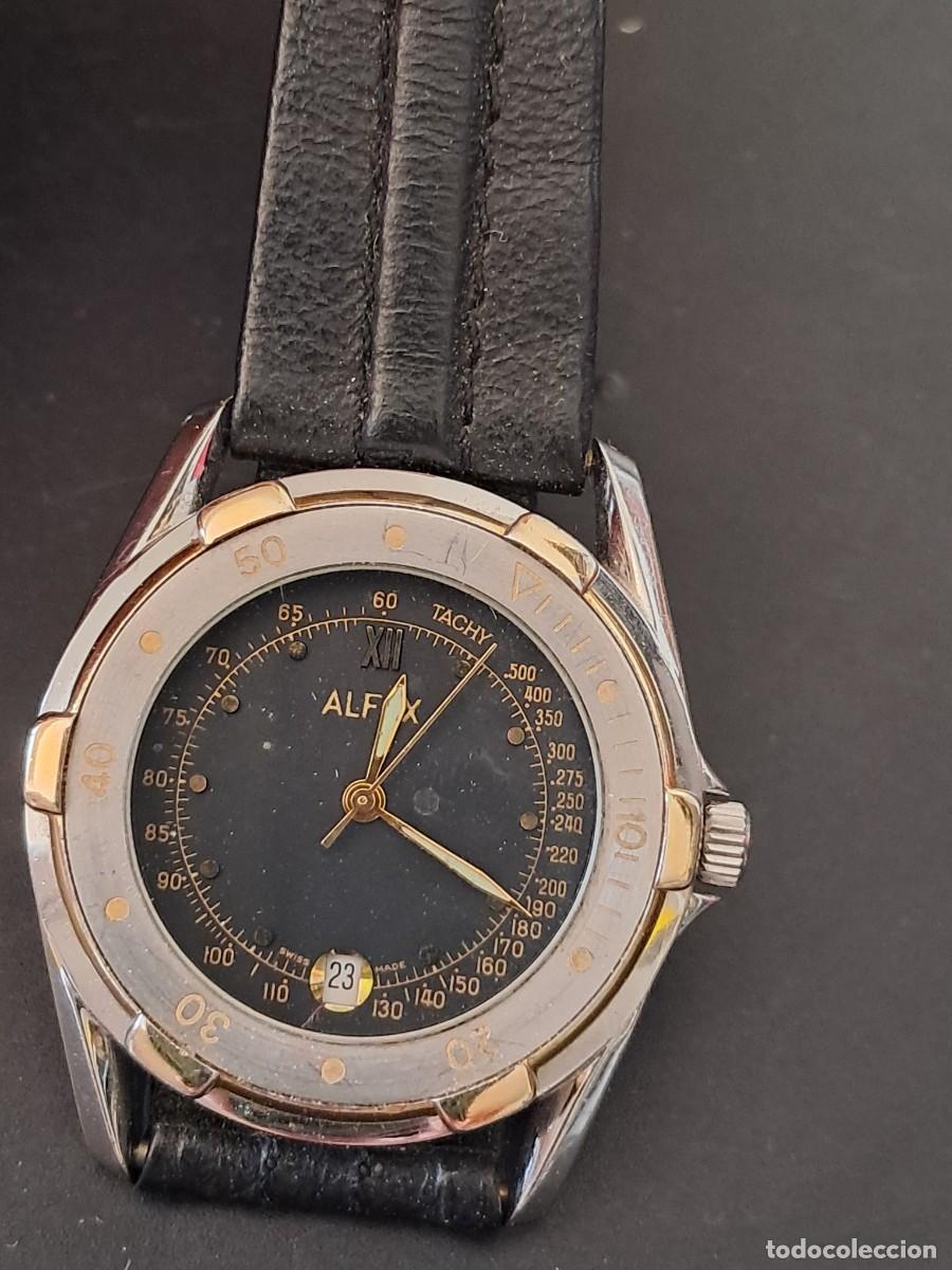 Vintage: rel&oacute;gio alfex quartz - Foto 3
