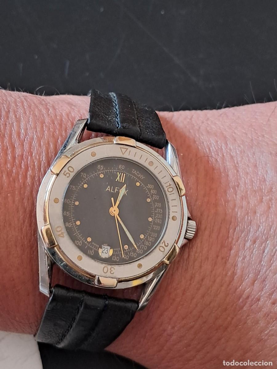 Vintage: rel&oacute;gio alfex quartz - Foto 15