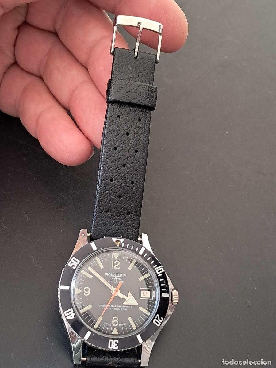 Vintage: rel&oacute;gio rolatron de luxe