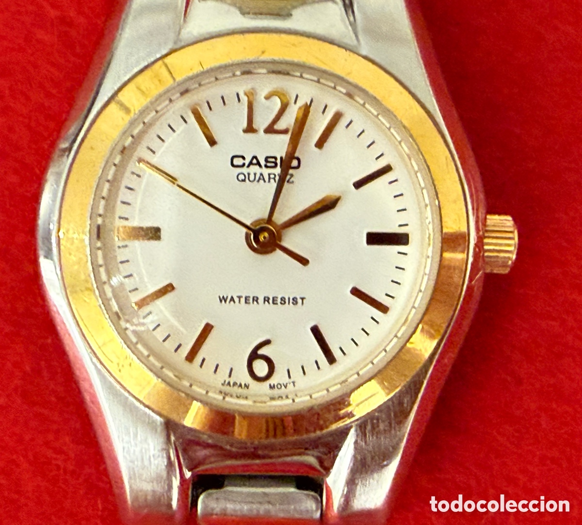 Vintage: Casio LTP-1280 bicolor mujer quartz vintage