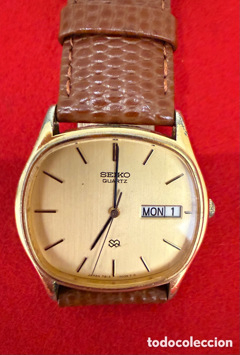 Vintage: Seiko Quartz Vintage Acero &ndash; Base Metal Top &ndash; Ref. 7813-5030