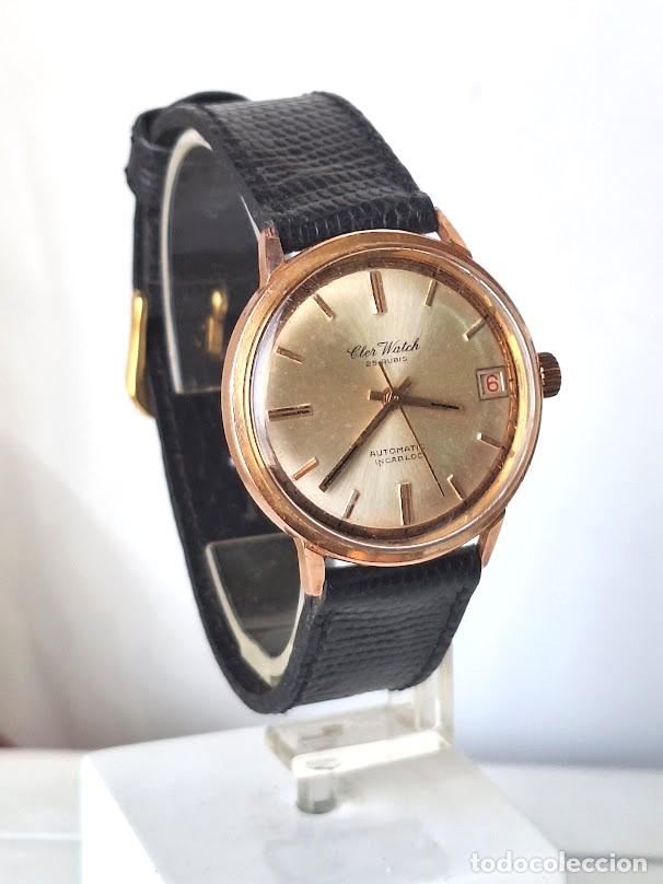 Vintage: Reloj Cler Watch Autom&aacute;tico 25 Rubis a&ntilde;os 50