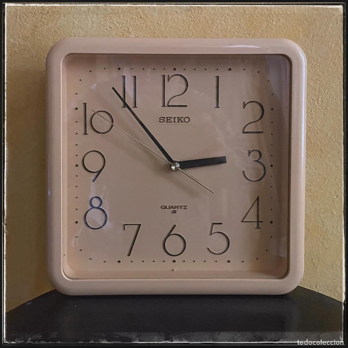 Vintage: Reloj Seiko de pared, Quartz
