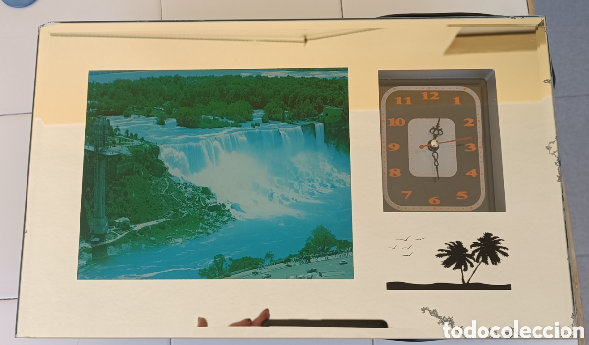 Vintage: RARO y Curioso RELOJ con Imagen y Sonido de Naturaleza.