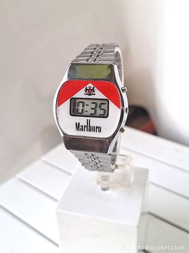 Vintage: Reloj Vintage MARLBORO digital. NUEVO