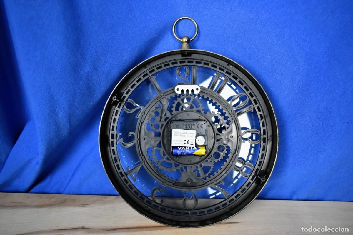 Vintage: Bonito reloj de pared Frances en pl&aacute;stico - Foto 6