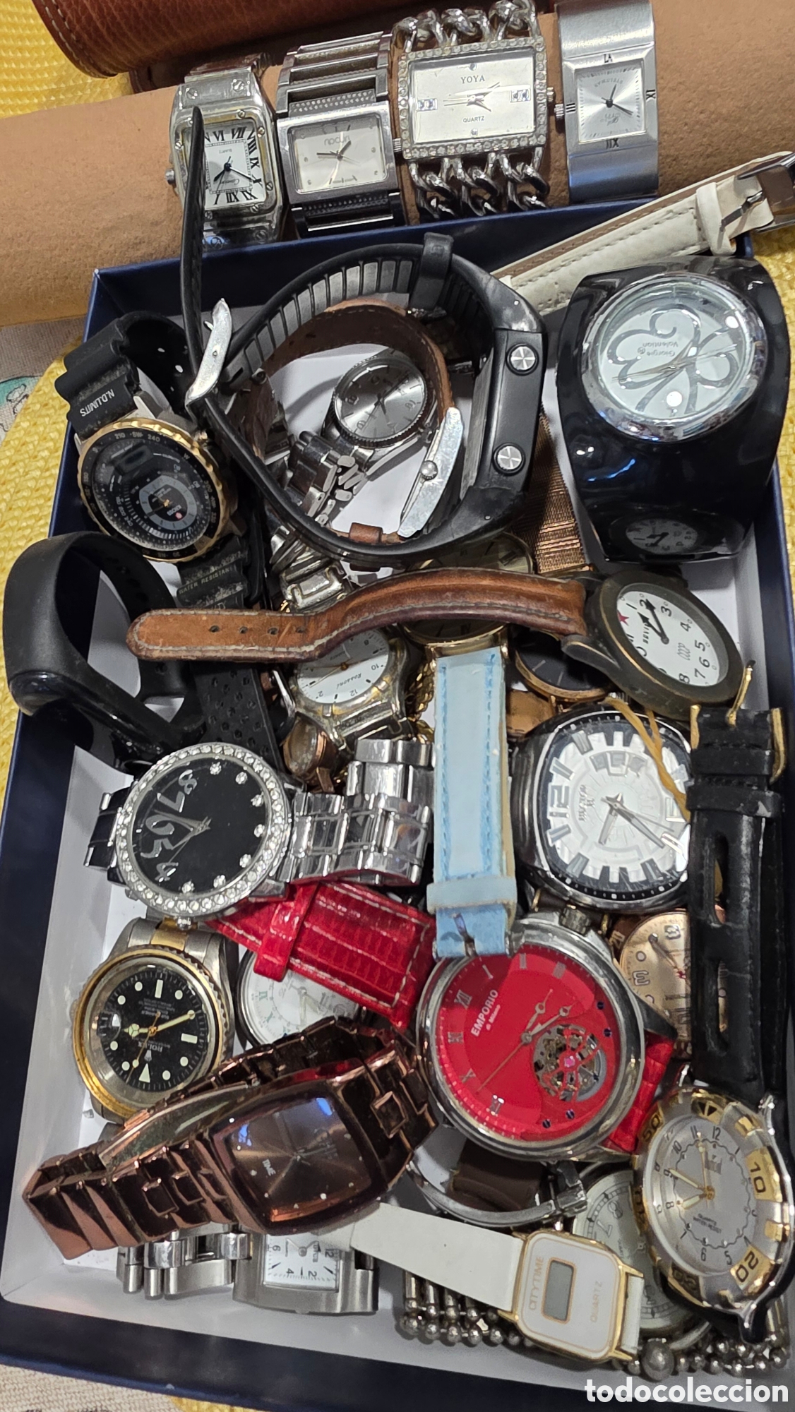 Vintage: GRAN LOTE DE 250 RELOJES