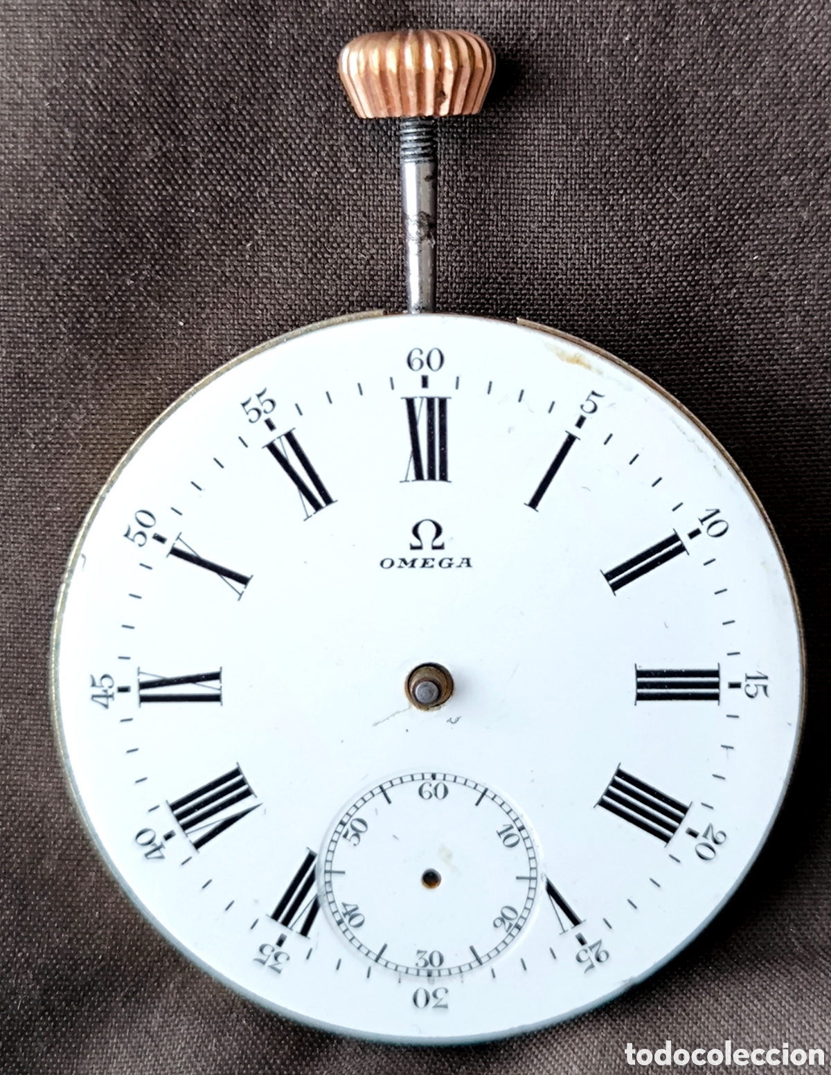 Vintage: OMEGA MAQUINAR&Iacute;A RELOJ DE BOLSILLO