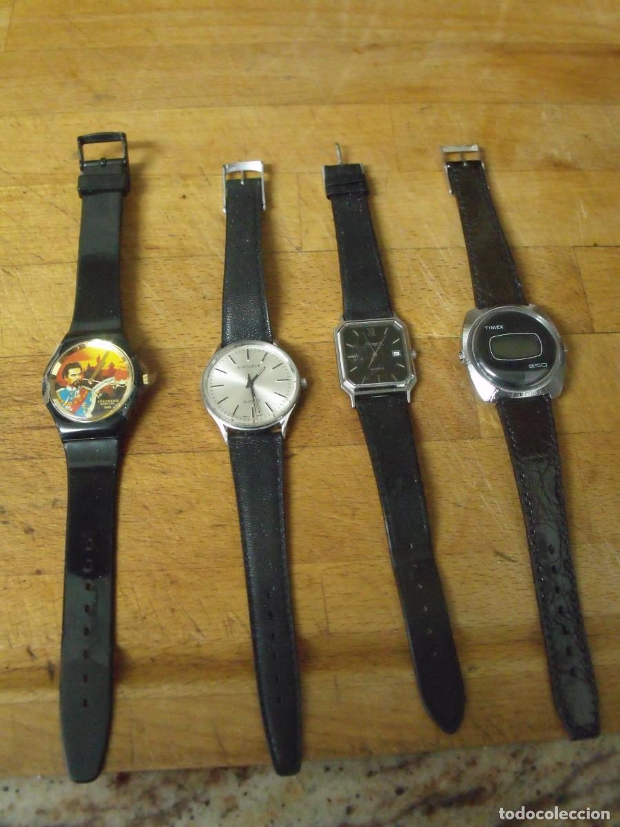 Vintage: 4 RELOJES DE SE&Ntilde;ORITA: KIENZLE-KONIG-TIMEX-REGENT-LOTE 259-95