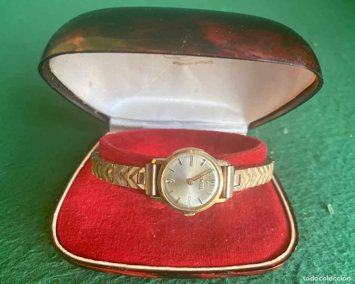 Vintage: ANTIGUO RELOJ SE&Ntilde;ORA DUWARD LADY - A&Ntilde;OS 60 - CHAPADO ORO - FUNCIONANDO SIN PROBLEMAS