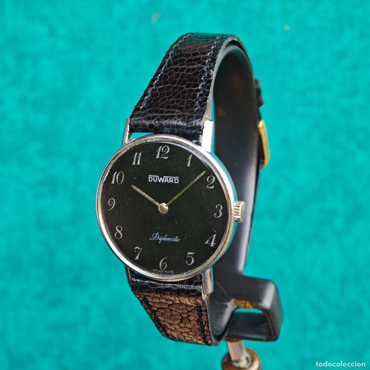 Vintage: DUWARD Diplomatic reloj de cuerda vintage eta 2512 montre orologio watch swiss