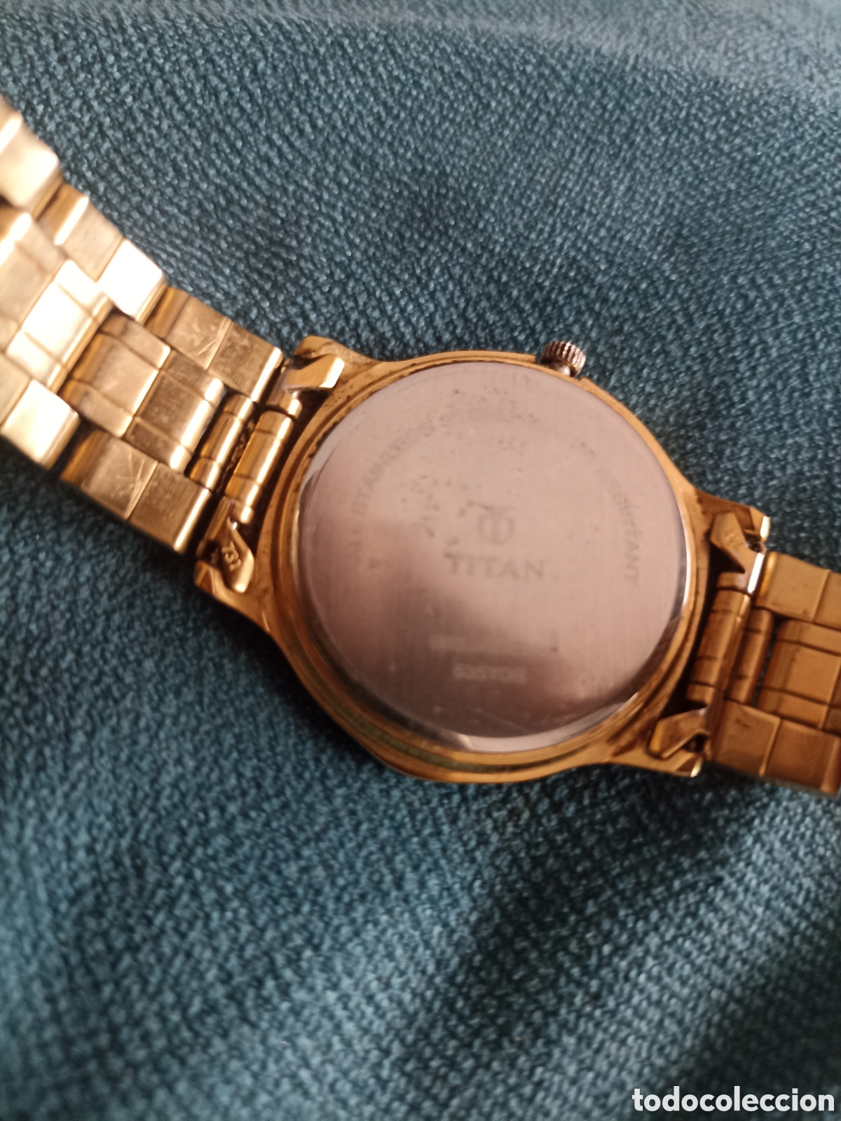 Vintage: Reloj Titan chapado en oro - Foto 1