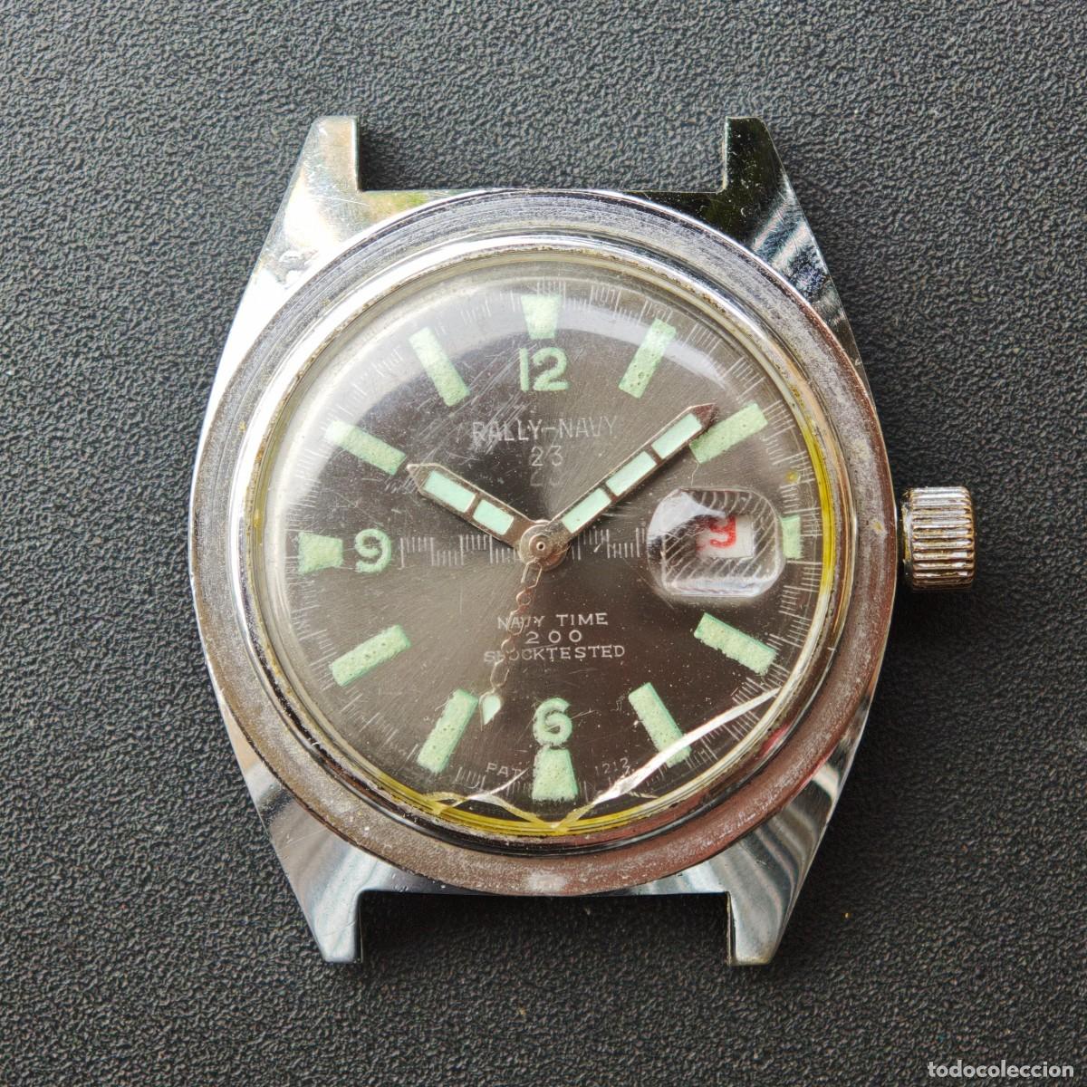 Vintage: RALLY-NAVY 23 Navy Time 200 37mm reloj diver MAM 2071 vintage montre orologio watch