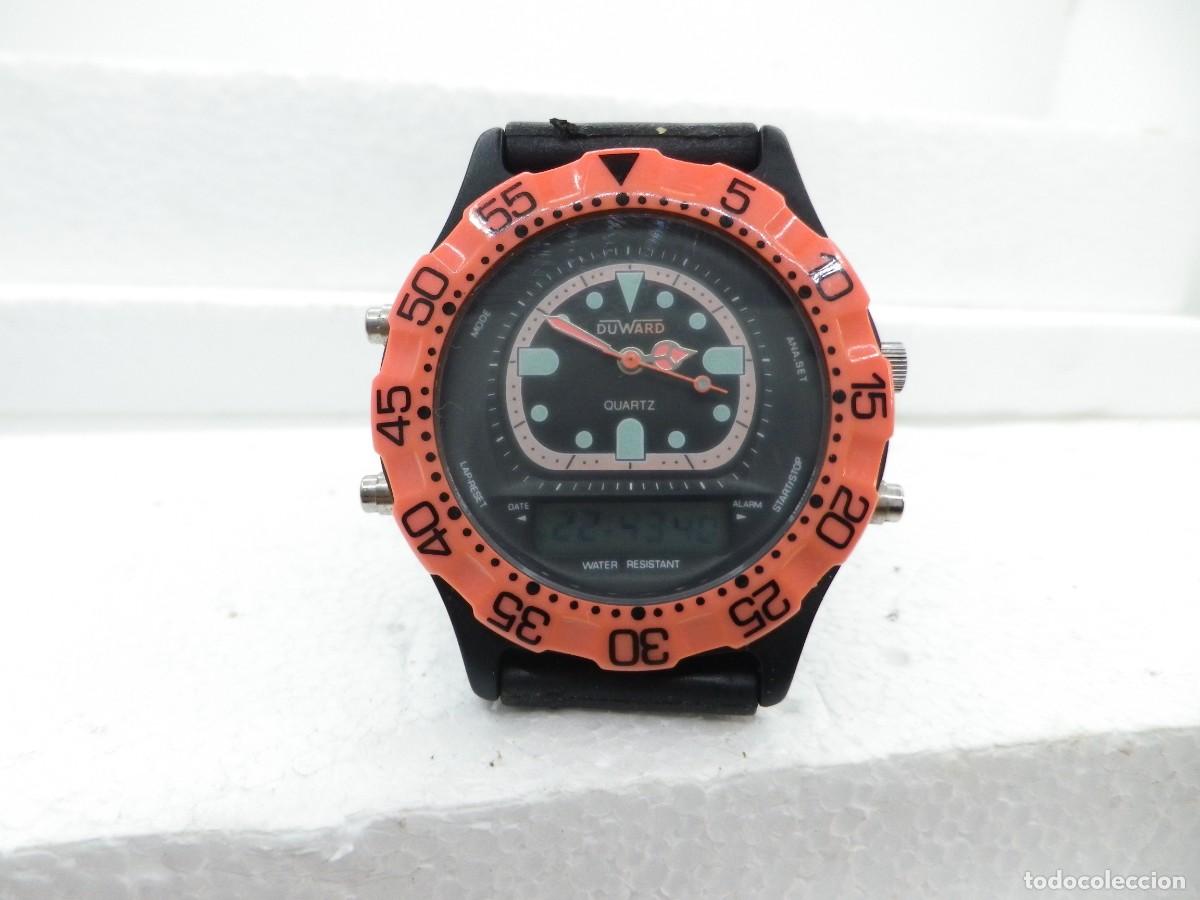 Vintage: RELOJ DUWARD CABALLERO ANALOGICO-ELECTRONICO DEPORTIVO FUNCIONA OK WATCHES
