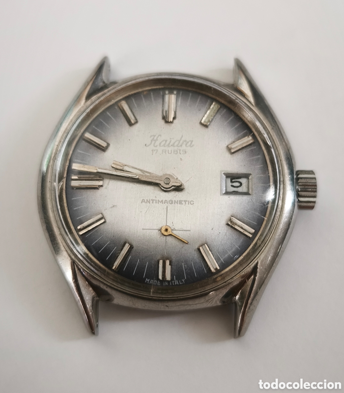 Vintage: Reloj Haidra funcionando, para reparar. Orologio Horloge Montre