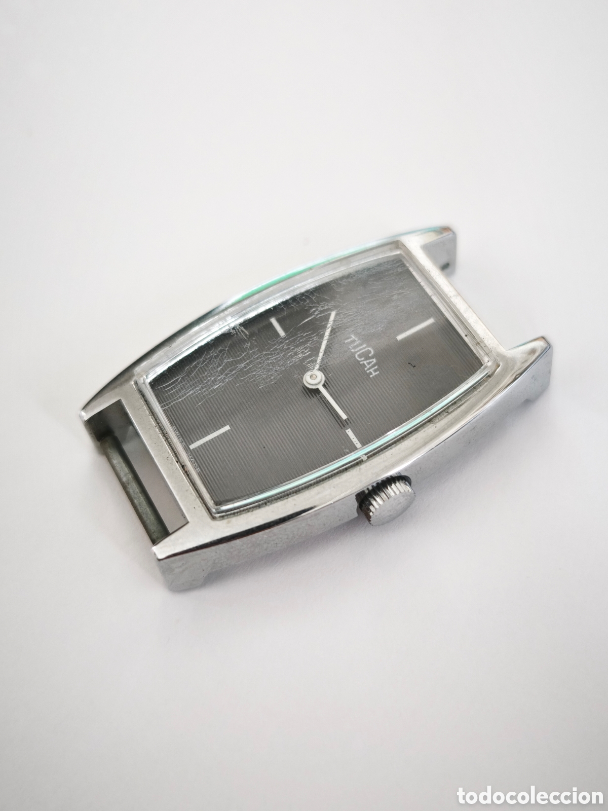 Vintage: Reloj de cuerda Tucah funcionando - Foto 2