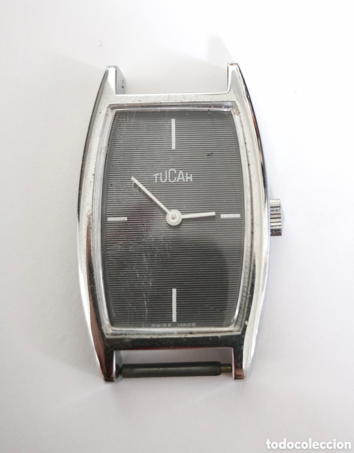 Vintage: Reloj de cuerda Tucah funcionando