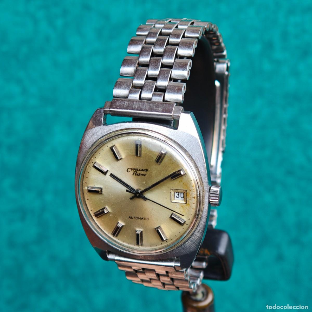 Vintage: CUPILLARD Rieme reloj automatico vintage 2472 watch montre orologio