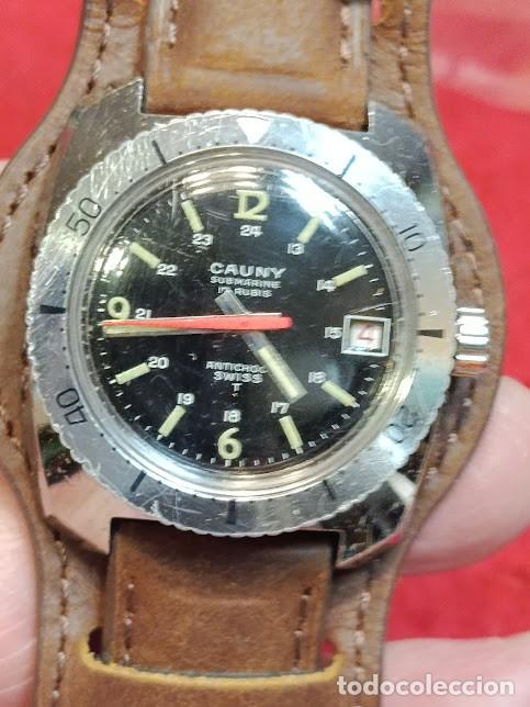 Vintage: Reloj de buceo vintage de la marca Cauny Prima REF-3894