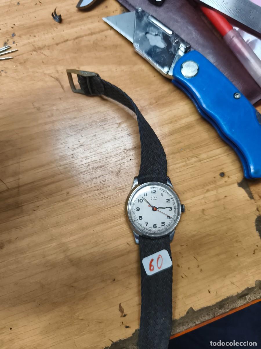 Vintage: Reloj Gisa suizo estilo militar