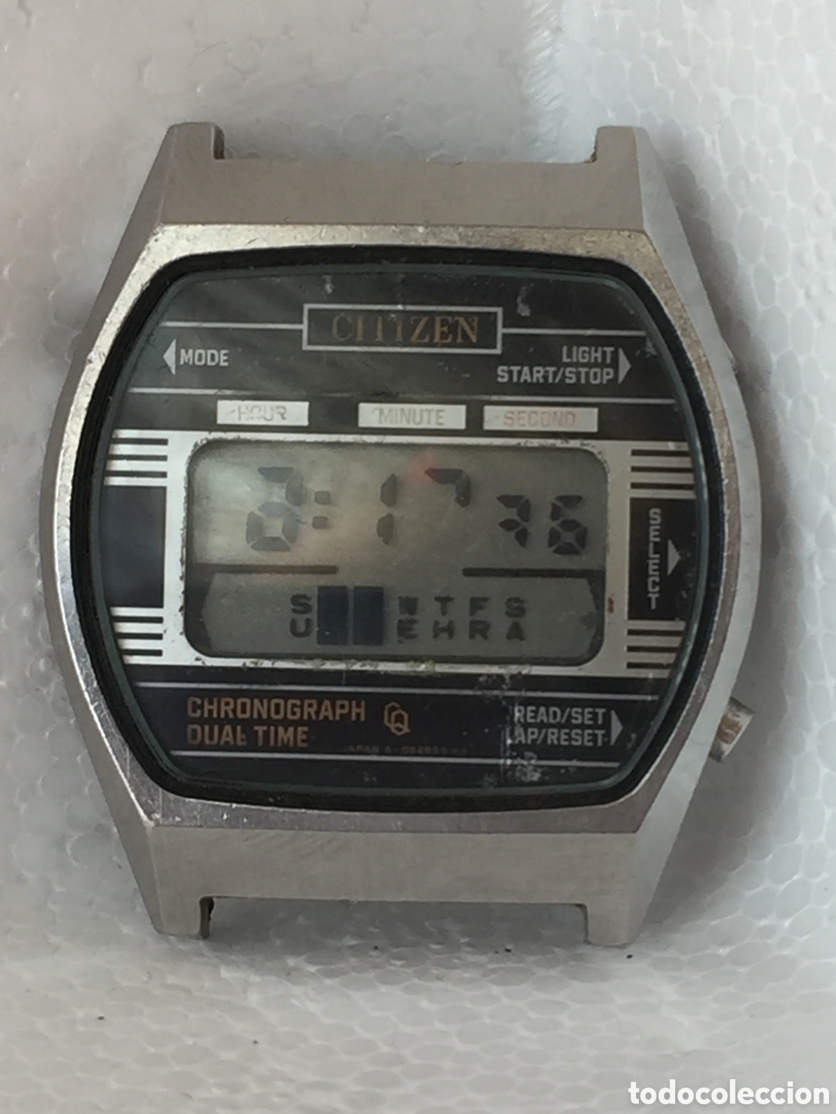 Vintage: Citizen Digital Chronograph Dual Time PARA RESTAURAR O PIEZAS