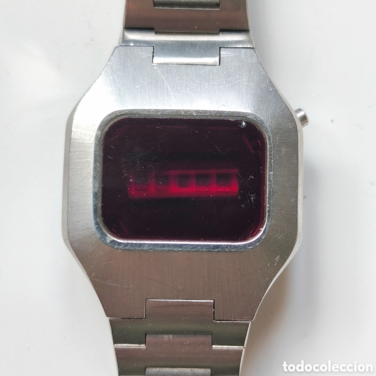 Vintage: Reloj Vintage INTEX Digital LED (pantalla roja) de los a&ntilde;os 70, Joya no probada