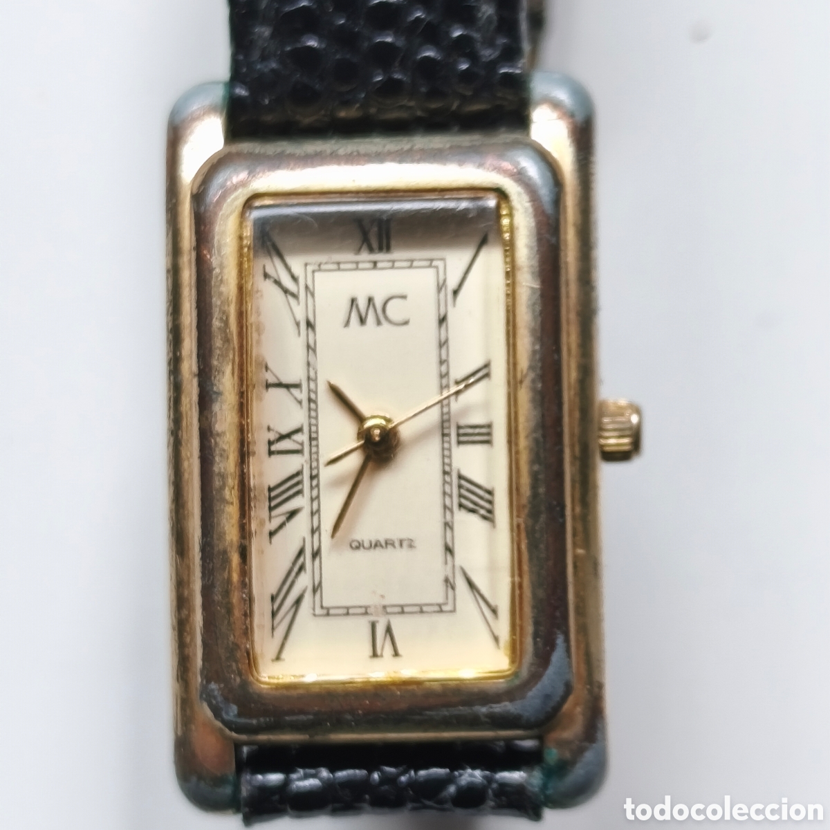 Vintage: Reloj de cuarzo de se&ntilde;ora marca MC Vintage, con la correa desgstado (no testado)