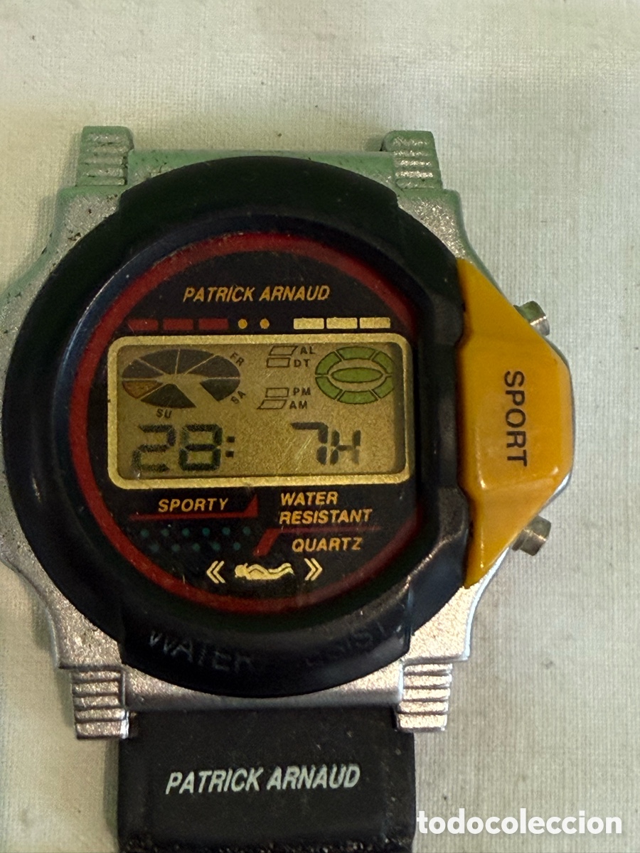 Vintage: Reloj digital vintage Patrick Arnaud Sport a&ntilde;os 80 funcionando