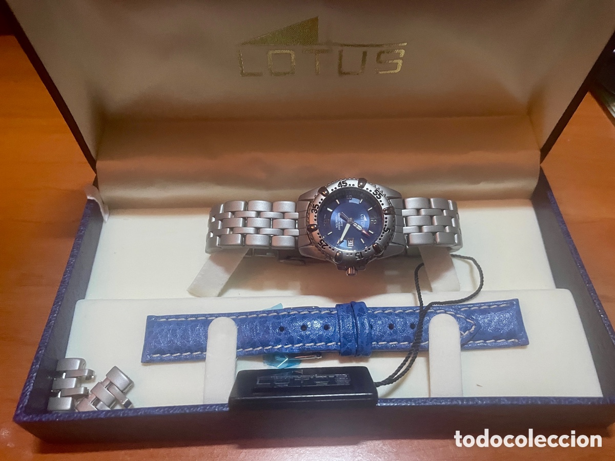 Vintage: Reloj LOTUS 15050 Vintage - Set Completo + Pila Nueva