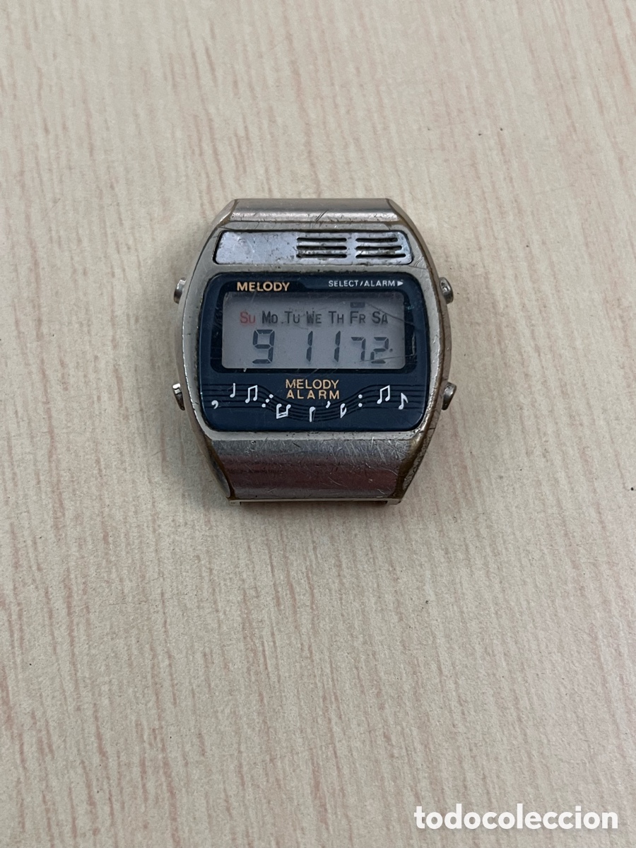 Vintage: RELOJ MELODY ALARMA CRONOGRAFO LCD DIGITAL VINTAGE