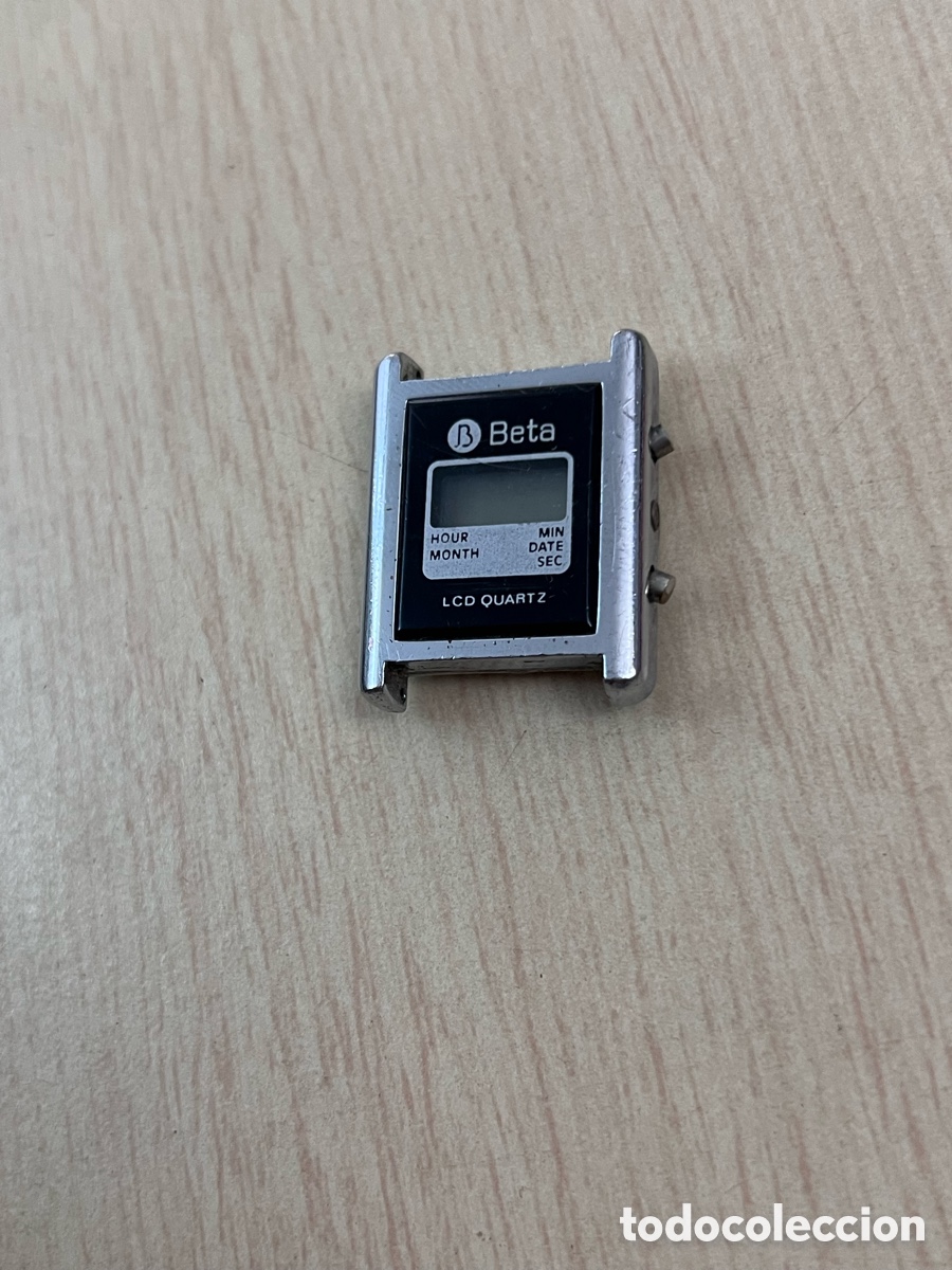 Vintage: reloj BETA LCD CUARZO Tank vintage