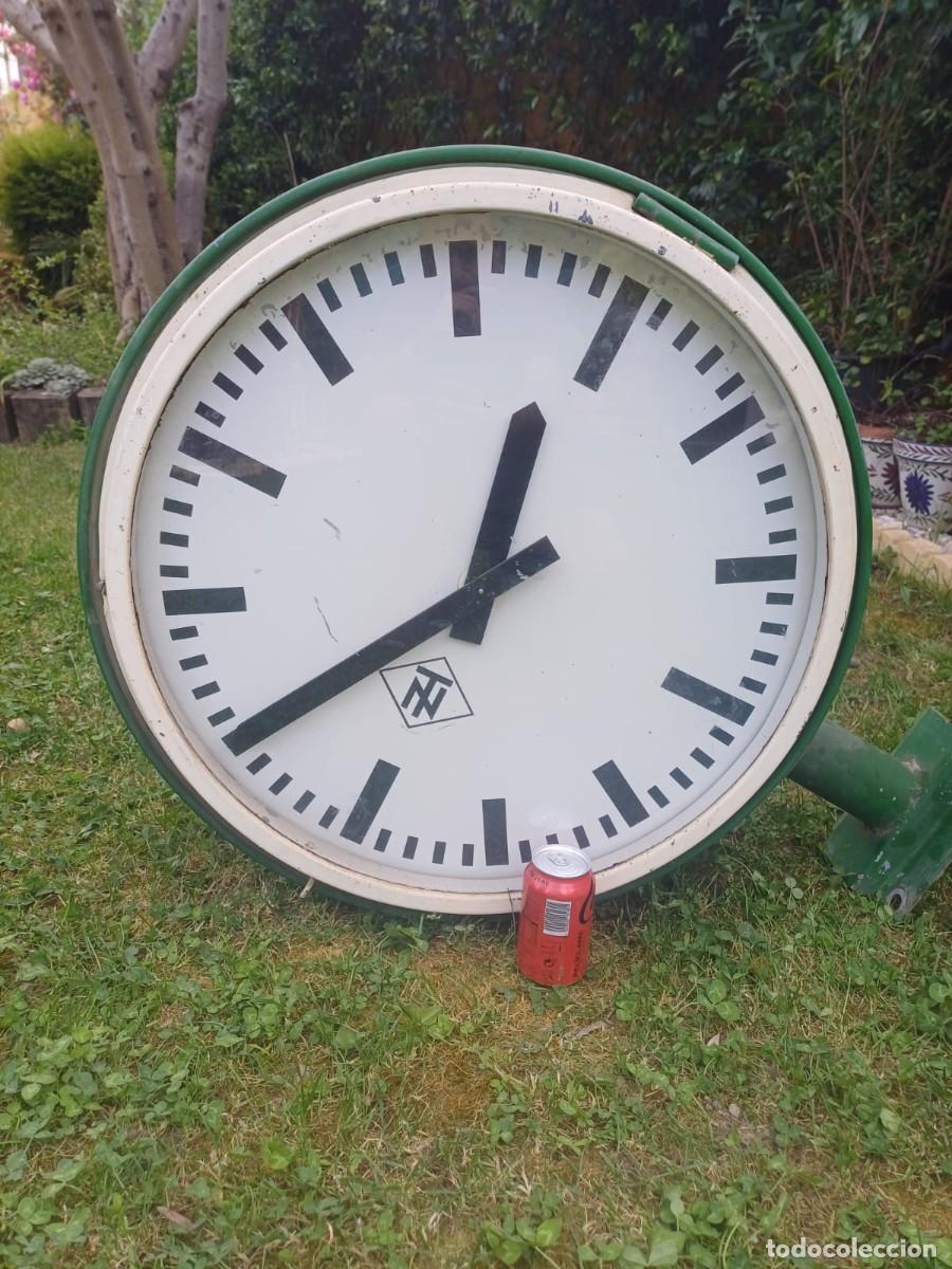 Vintage: RELOJ ESTACI&Oacute;N DE TREN MODELO TN - TELEFONBAU UND NORMALZEIT - ALEMAN