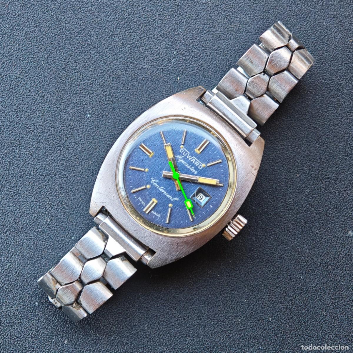 Vintage: DUWARD Aquastar Continual reloj automatico vintage montre orologio cadet watch swiss