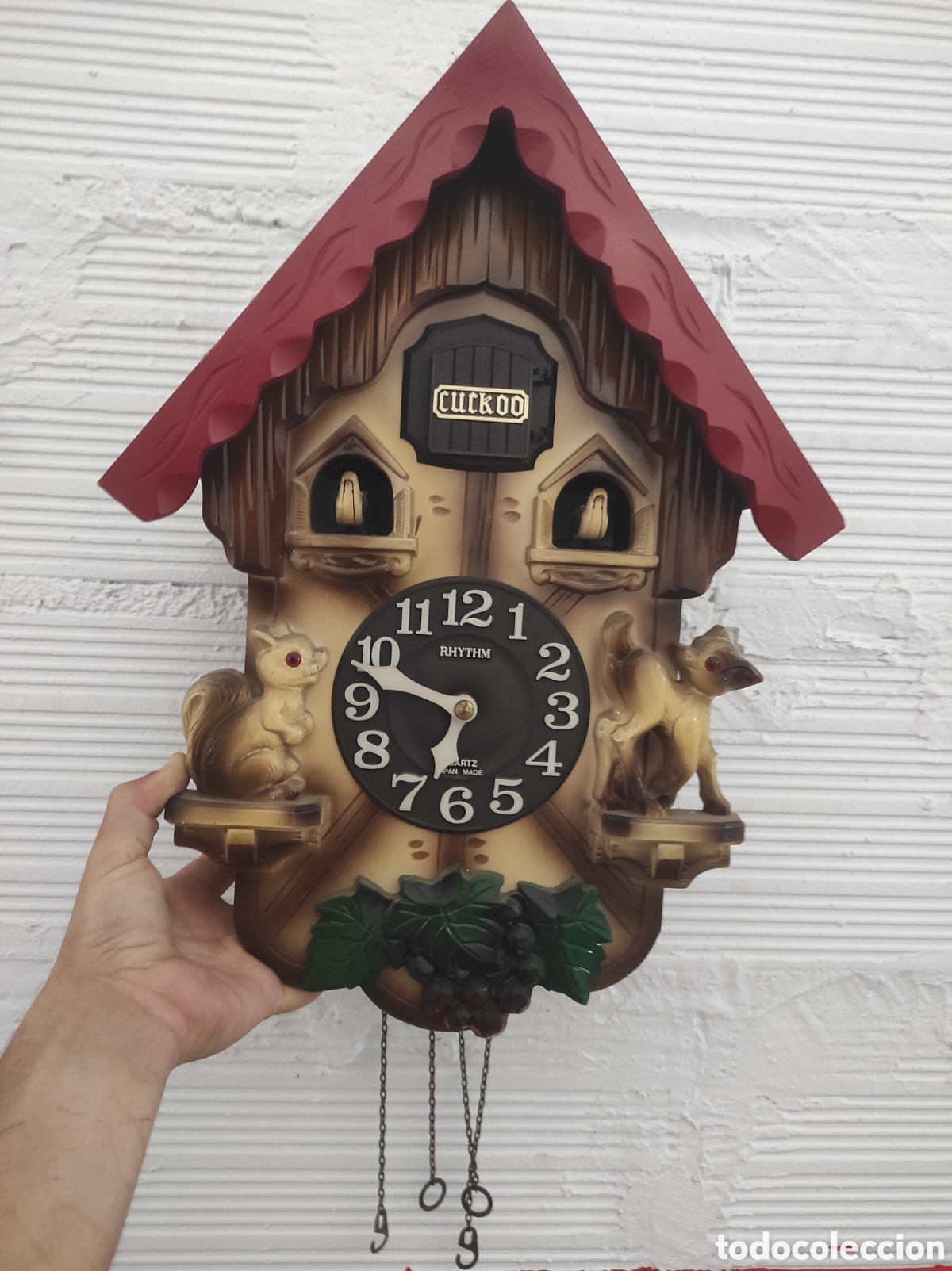 Vintage: Reloj de madera Cuc&uacute; - Cuckoo Vintage