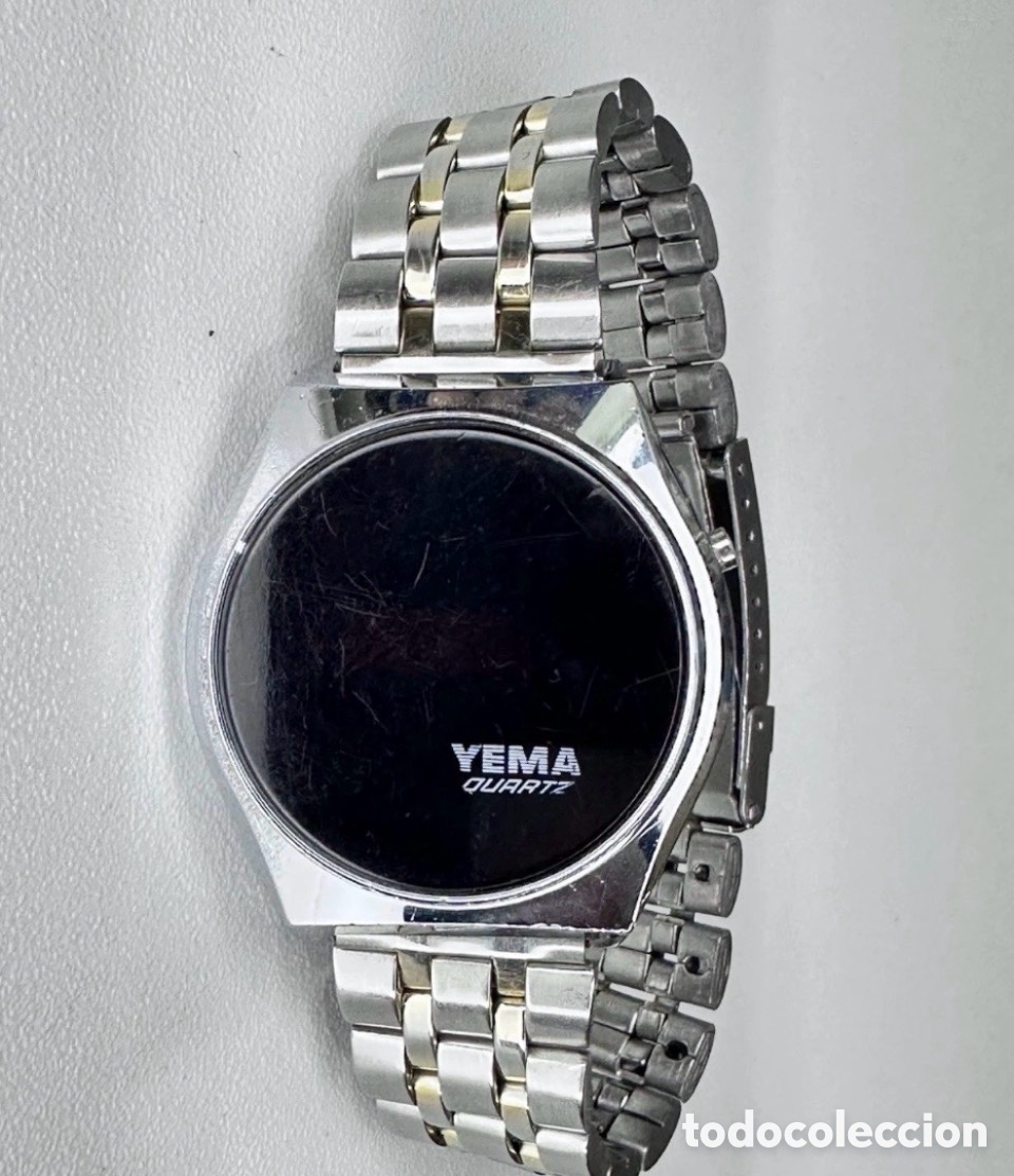 Vintage Watches: Reloj Vintage YEMA LED ROJO Quartz Swiss Vintage No Funciona
