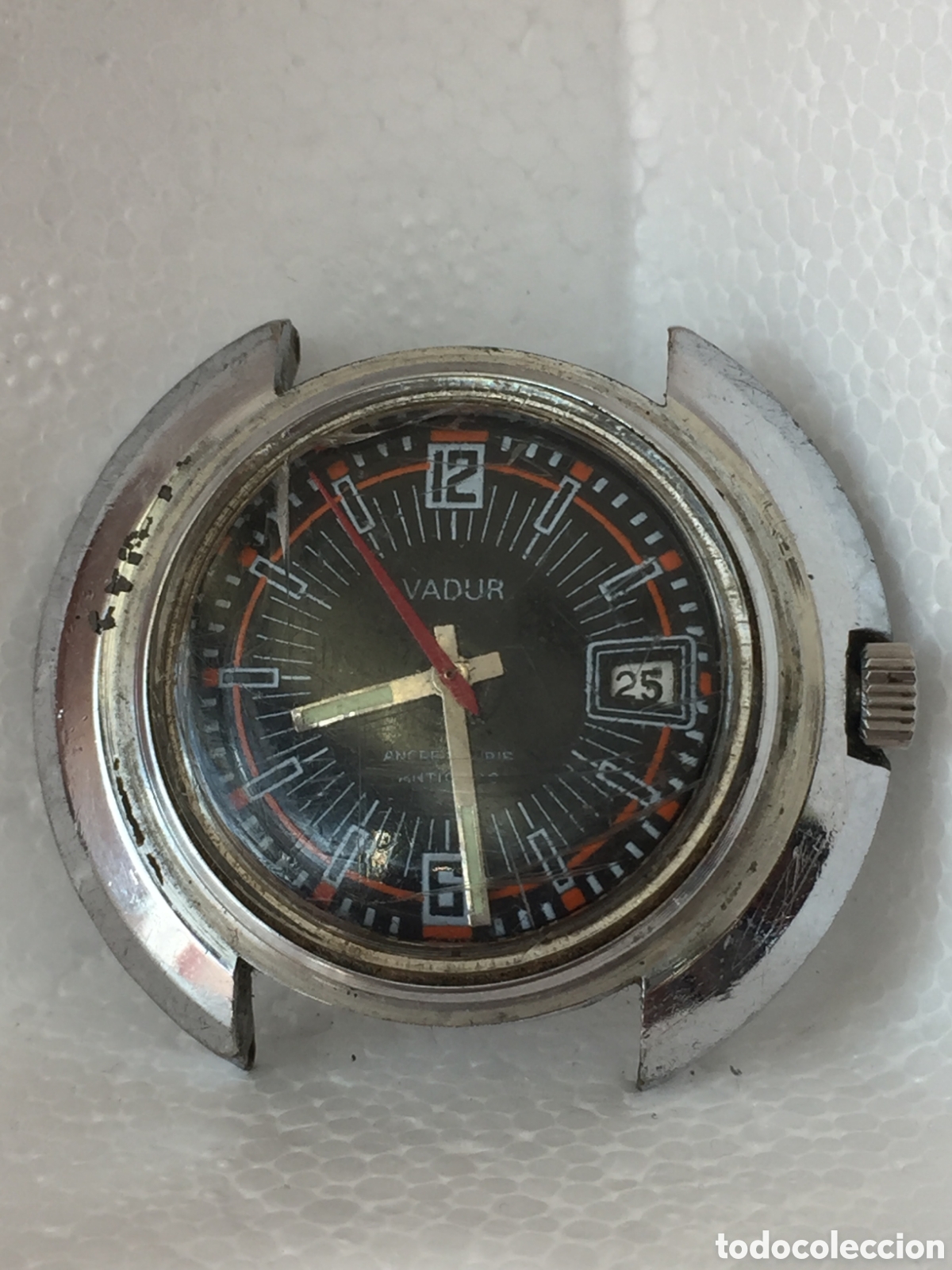 Vintage: Reloj Vintage VADUR - 17 Rubis - Para Reparar/Piezas