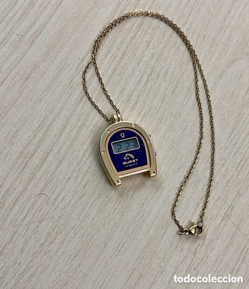 Vintage Watches: ✅ reloj QUEST cuarzo LCD colgante vintage