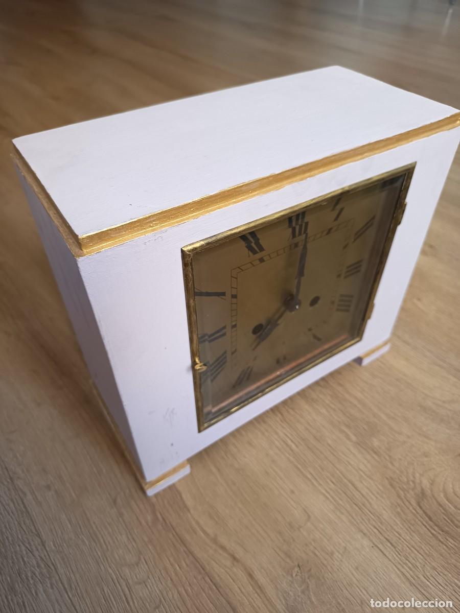 Vintage: RELOJ DE SOBREMESA ART D&Eacute;CO &mdash; MAQUINARIA MECÁNICA ALEMANA (CIRCA 1930-1940)