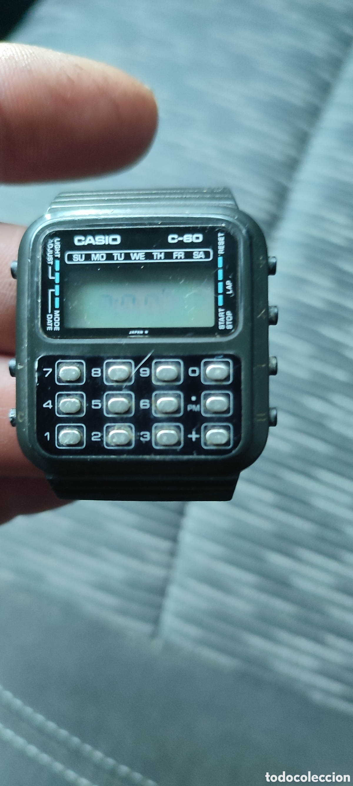 Vintage: Reloj calculadora CASIO C-60. ver las fotos. Para reparar o piezas