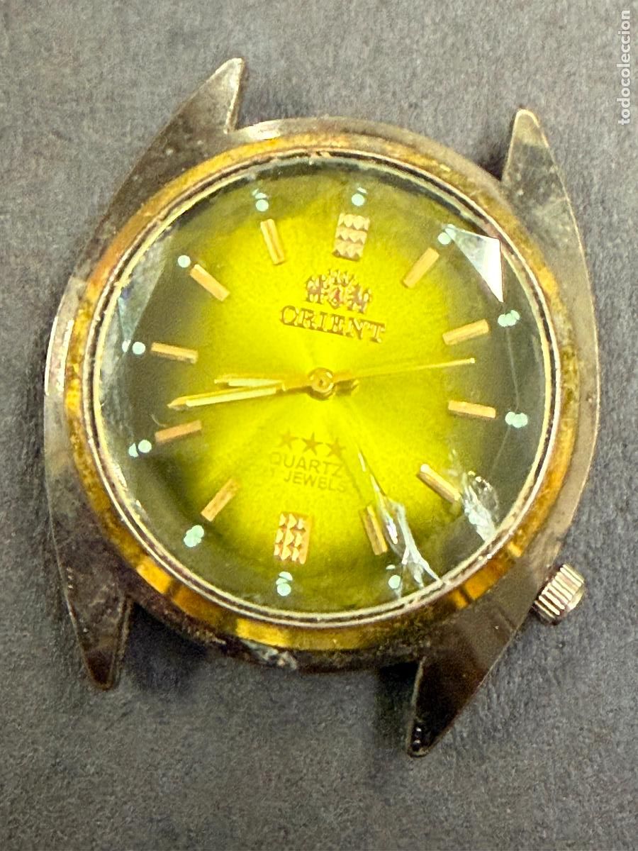 Vintage: Reloj de pulsera ORIENT. No funciona. La caja mide 3,5x3,5cms