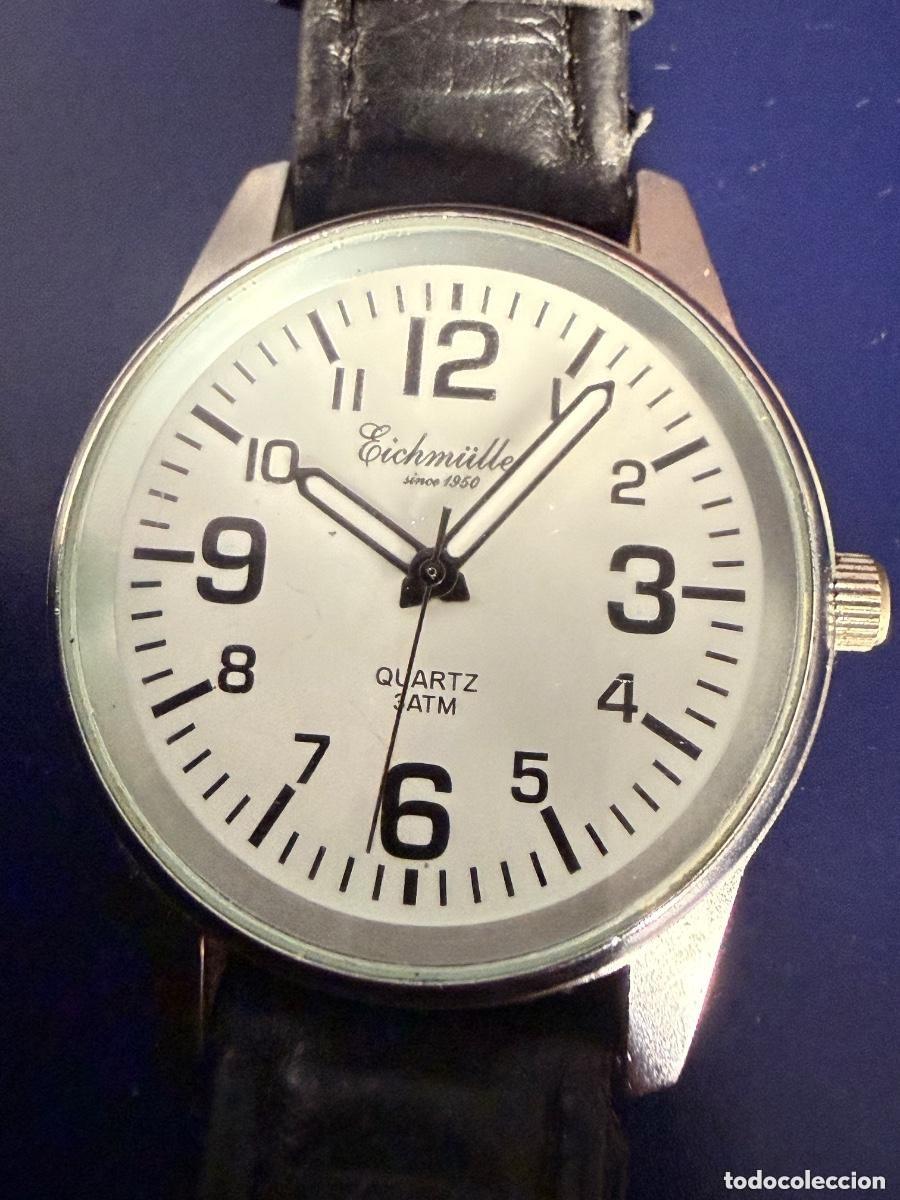 Vintage Watches: ⌚ EICHM&Uuml;LLER 40 mm &ndash; Cl&aacute;sico elegante con bater&iacute;a nueva ✨