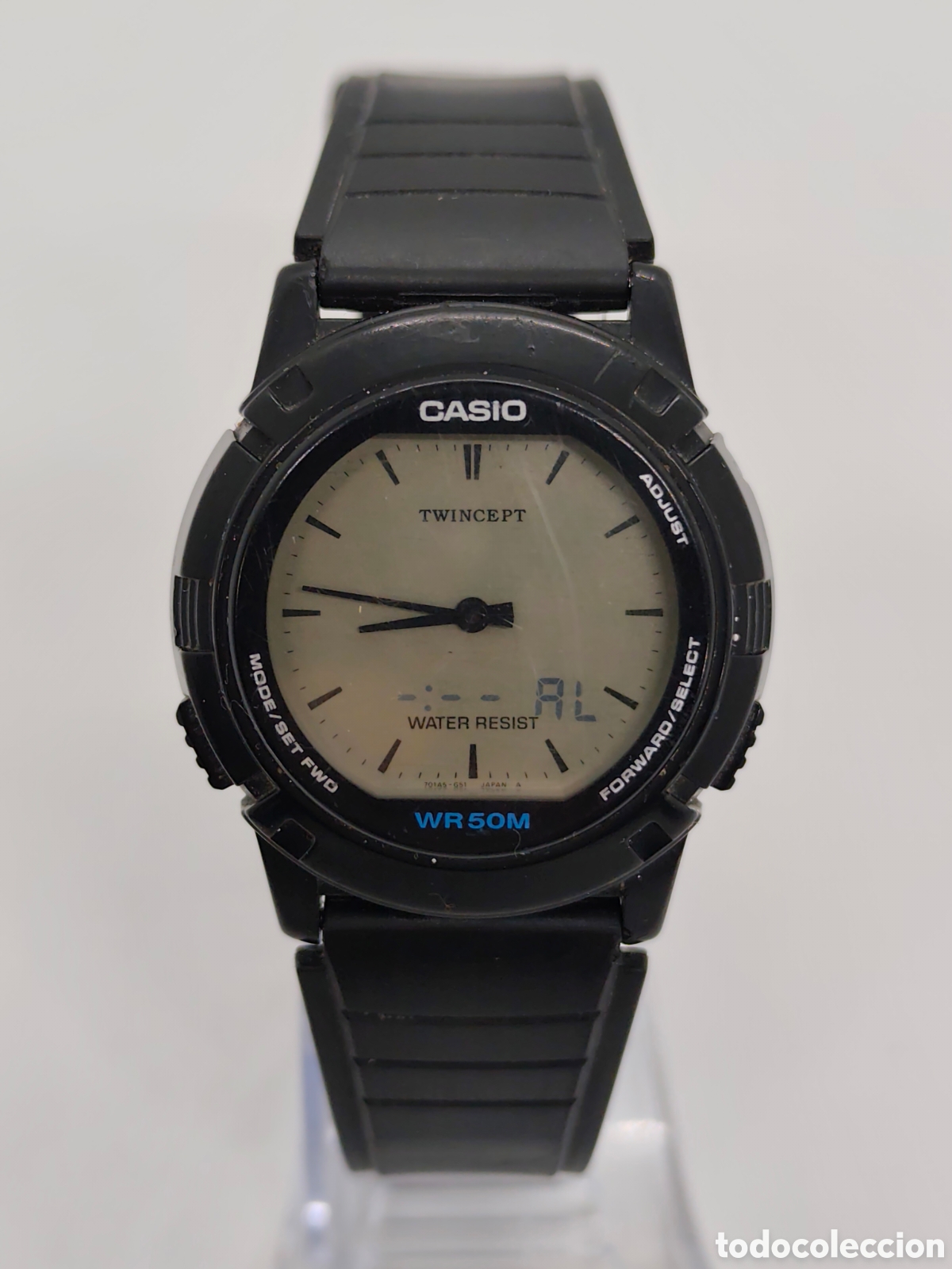 Vintage: Reloj Casio Wr 50m Funciona - Foto 2